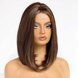 Elegant Brown Women's Wig